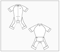 Picture of (SIGNATURE) Short Sleeve Road Suit (WOMENS)